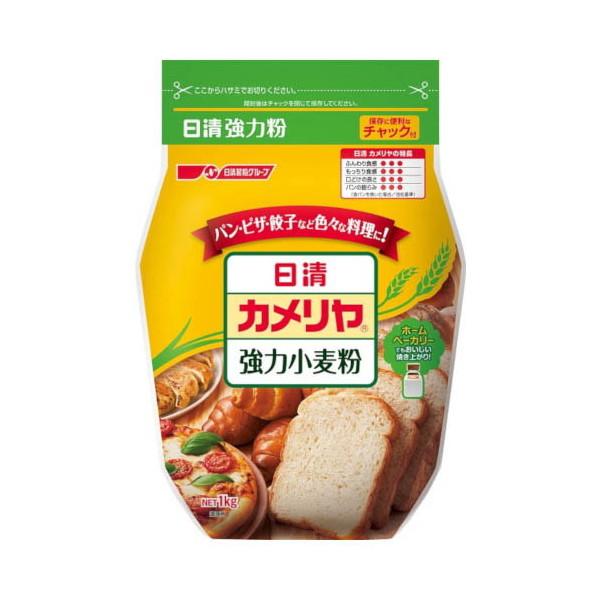 日清製粉ウェルナ 日清フーズ カメリヤ チャック付 1Kg x5 メーカー直送