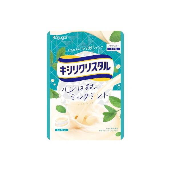 春日井製菓 春日井 キシリクリスタルミルクミントのど飴 71g x6 メーカー直送