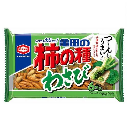亀田製菓 亀田の柿の種 わさび 164g ×12 メーカー直送