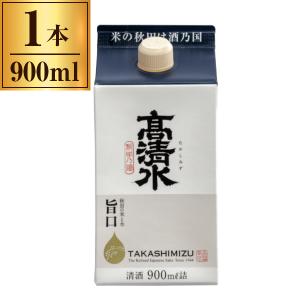 秋田酒類製造 精撰 高清水 さけパック 900ml ×1 メーカー直送