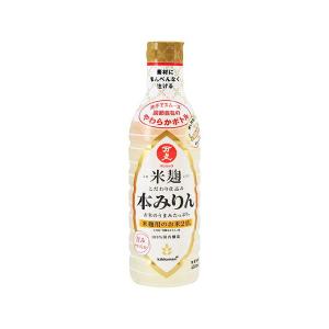 キッコーマン 万上 米麹 こだわり仕込み本みりん 450ml x1 メーカー直送