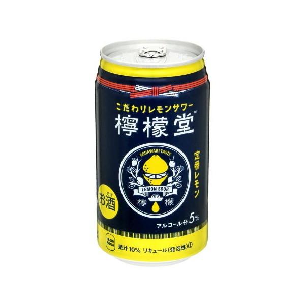 コカ・コーラ コカコーラ 檸檬堂 定番レモン 5% 缶 350ml x24 メーカー直送