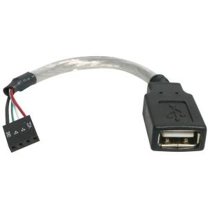 StarTech USBMBADAPT PCケース用USB Aタイプ - M/Bヘッダーピン変換ケーブル 15cm メーカー直送｜aprice