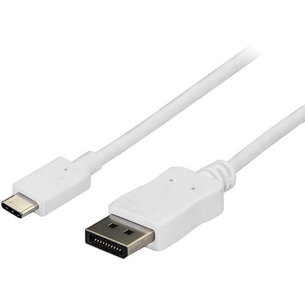 StarTech CDP2DPMM6W USB Type-C-DisplayPort 変換ディスプレ...