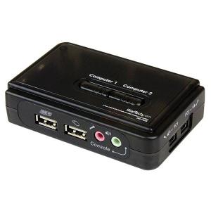 StarTech SV211KUSB ブラック USB接続KVMスイッチキット(2ポート) メーカー直送｜aprice