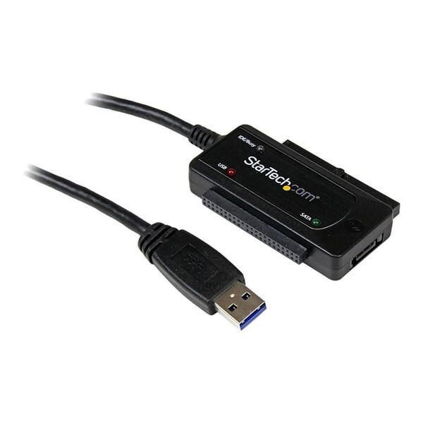 StarTech USB3SSATAIDE ブラック USB 3.0-SATA/ IDEドライブ変換...