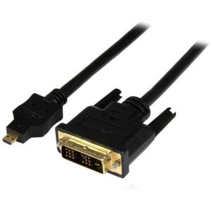StarTech HDDDVIMM1M Micro HDMI - DVI-D変換ケーブル 1m オス/オス メーカー直送｜aprice