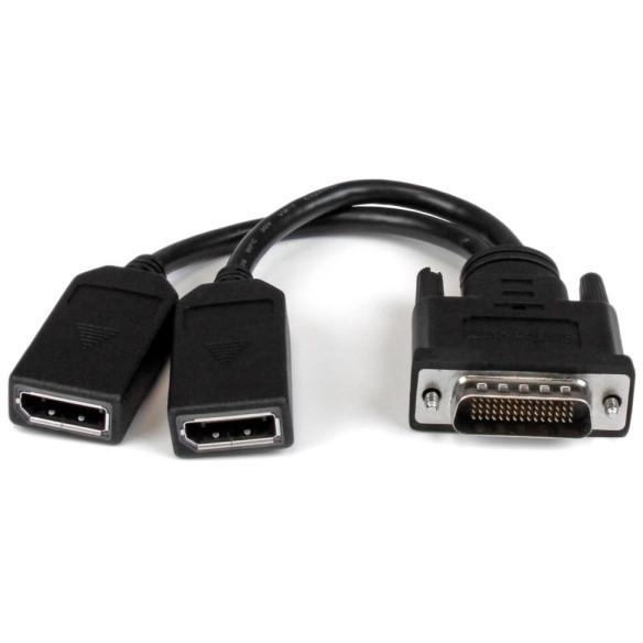 StarTech DMSDPDP1 DMS 59 デュアルDisplayPort 分岐ケーブル1x ...