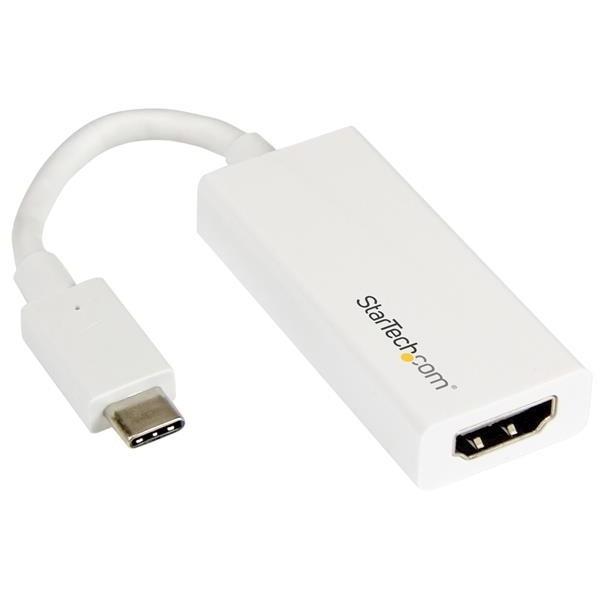 StarTech CDP2HDW ホワイト USB-C-HDMI変換アダプタ メーカー直送
