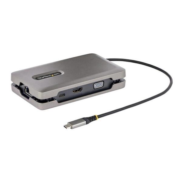 StarTech DKM31C3HVCPD マルチポートアダプター (USB-C接続/デュアルモニタ...