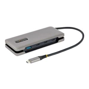 StarTech HB31CM1A3CB USB-Cハブ (4ポート/1x USB-A & 3x USB-C/10Gbps USB 3.1/3.2 Gen2/Thunderbolt 3/4対応/バスパワー/25cm 巻き取り式ケーブル)｜aprice