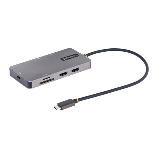 StarTech 120B-USBC-MULTIPORT マルチポートアダプター (USB Type...