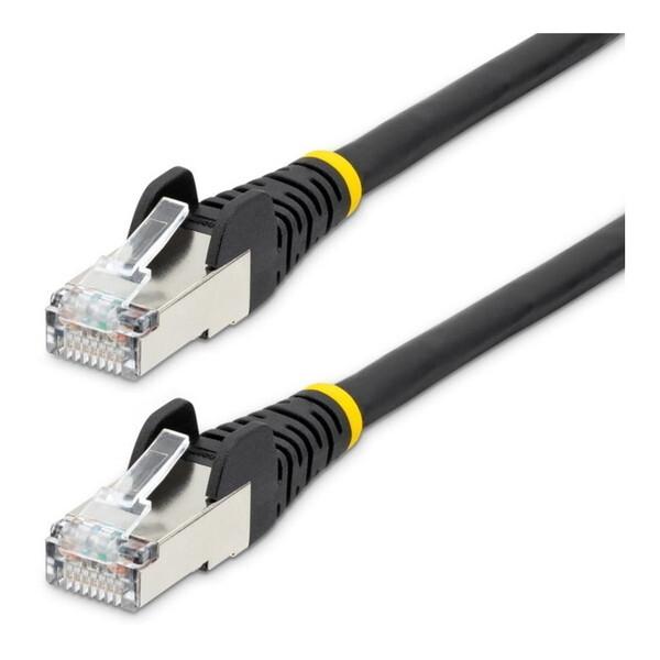 StarTech NLBK-750-CAT6A-PATCH ブラック カテゴリー6A LANケーブル...