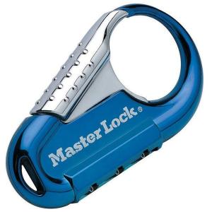 Master Lock 1547JADBLU ブルー ナンバー可変式ロック