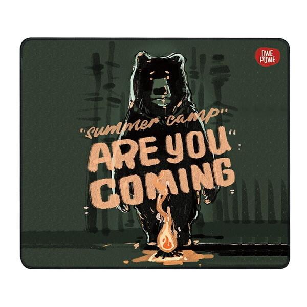 Owepowe ow-beasts-summer-camp-bear-4942 ゲーミングマウスパッ...