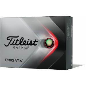 日本正規品 Titleist タイトリスト PRO V1x ボール 2021年モデル ダブルプレイナンバー 1ダース(12個入)