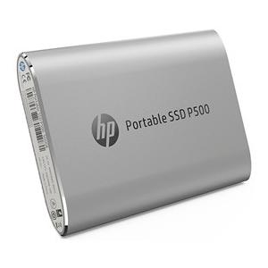 HP 7PD55AA#UUF シルバー P500 ポータブルSSD(500GB) USB3.1 Ge...