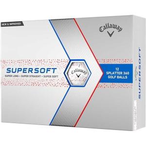 キャロウェイ SUPER SOFT SPLATTER 360 (スーパーソフトスプラッター) 数量限定 2024年モデル レッド 1ダース(12個入り)｜aprice