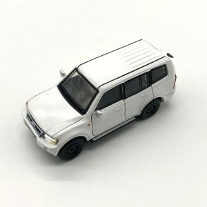FIRST:43 1/43 三菱 パジェロ 4WD 2010 パールホワイト 完成品ダイ