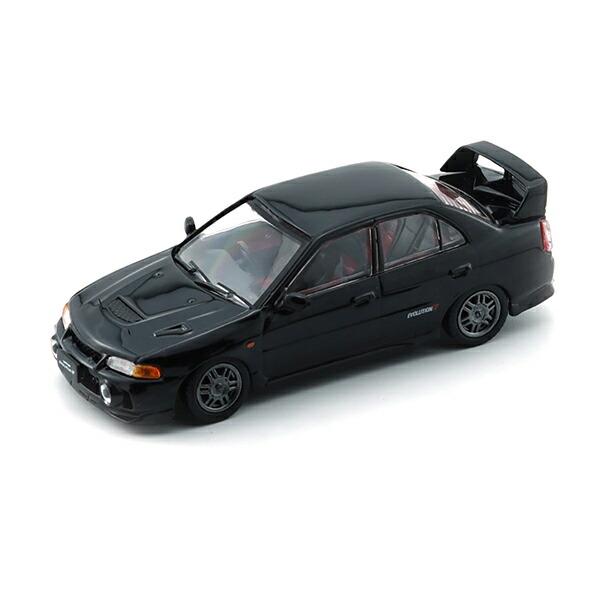 ビーエムクリエイションズ 三菱 ランサー EVO IV ブラック RHD 64B0279 ミニカー ...