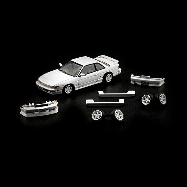 ビーエムクリエイションズ 日産 シルビア S13 ホワイト (RHD) 64B0296 ミニカー 1...