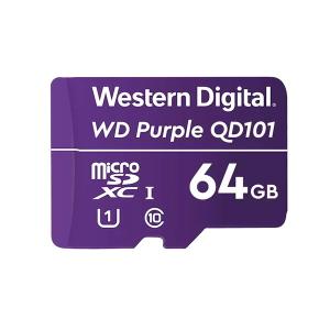WESTERN DIGITAL WDD064G1P0C WD Purple SC QD101 microSD カード (64GB SDHC)｜aprice