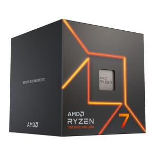 AMD Ryzen7 7700 With Wraith Prism Cooler 100-100000592BOX CPU (8C/16T 3.8Ghz 65W)｜aprice