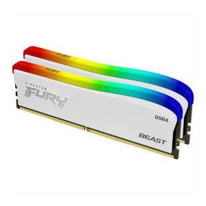 Kingston KF432C16BWAK2/16 8GBx2 3200MT/s DDR4 CL16 DIMM FURY Beast White RGB SE デスクトップ用メモリ｜aprice