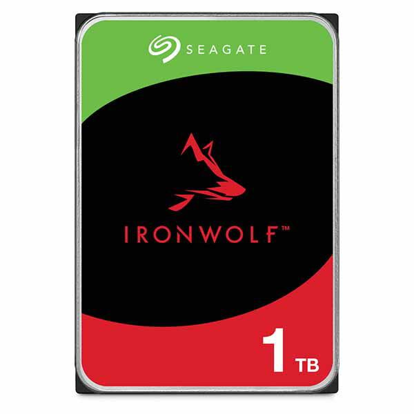 Seagate ST1000VN008 IronWolf NAS用 3.5インチ内蔵HDD(1TB・...