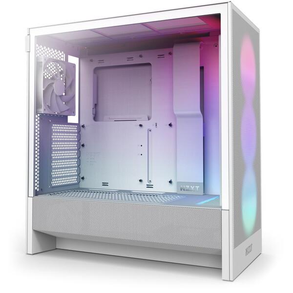 NZXT CC-H52FW-R1 ホワイト H5 Flow RGB v2 White PCケース