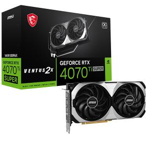 MSI GeForce RTX 4070 Ti SUPER 16G VENTUS 2X OC グラフィックボード｜aprice