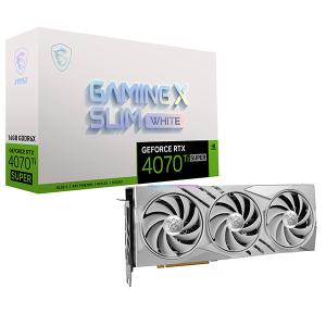 MSI GeForce RTX 4070 Ti SUPER 16G GAMING X SLIM WHITE ホワイト グラフィックボード｜aprice