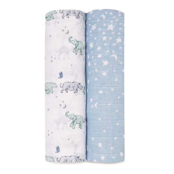 aden + anais エイデンアンドアネイ スワドルライジングスター 2枚 SWADABASWC...