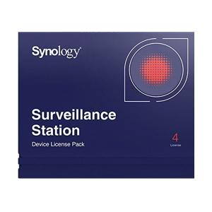 Synology DEVICE-LICENSE-PACK4 Surveillance Device License Pack 追加4ライセンス