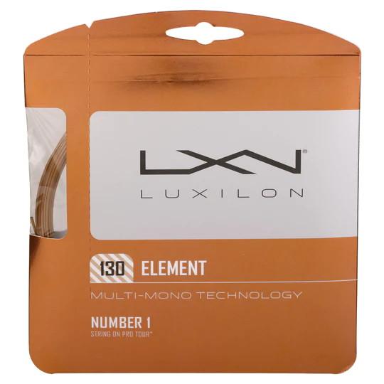 LUXILON (ルキシロン) 硬式テニス用 ガット ELEMENT 130 ブロンズ 1.30mm...