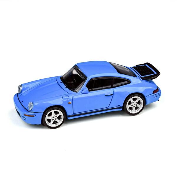 パラゴン RUF CTR 1987 レーシングブルー LHD PA-55297 ミニカー 1/64 ...