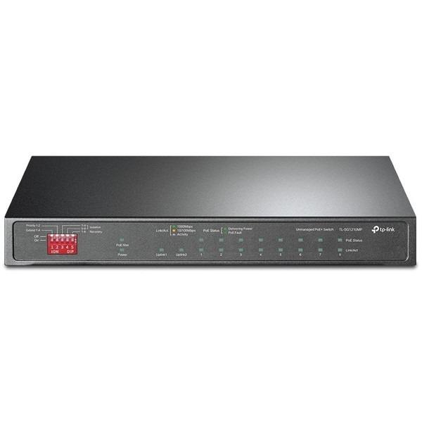 TP-LINK TL-SG1210MP 10ポート ギガビットデスクトップスイッチングハブ メーカー...