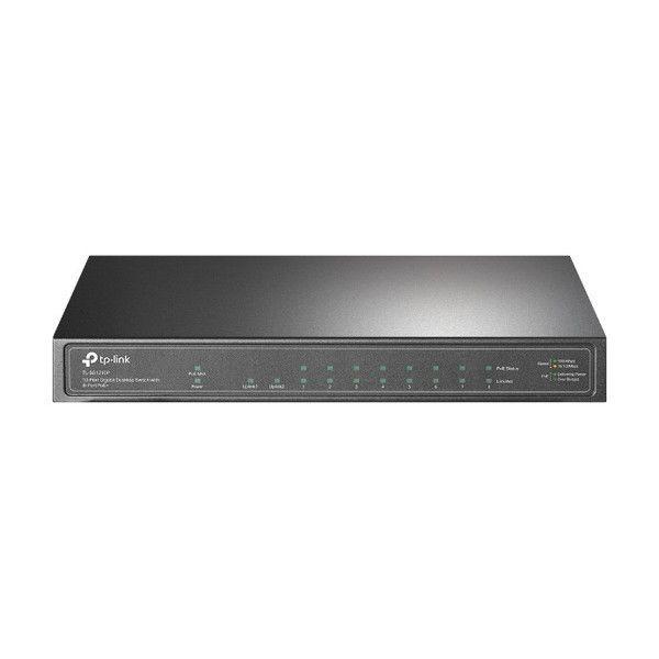 TP-LINK TL-SG1210P スイッチングハブ 10ポートギガビット デスクトップ(8PoE...