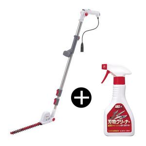 ムサシ P-2001 Mr.ポールバリカン 刃物クリーナーセット 伸縮式 電動ポールバリカン(伸縮幅:1.67〜2.7m)