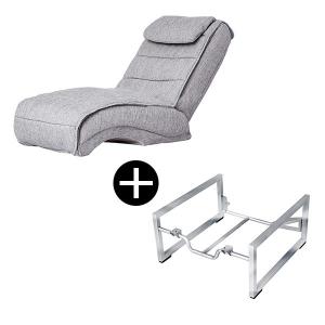 マッサージチェア Body Care Chair FBC-VT300(HD) グレー + 専用スタンド OP-VT100 セット品 メーカー直送・離島配送不可