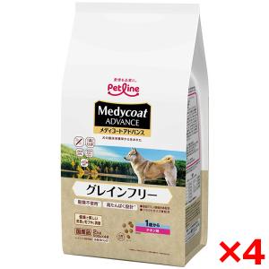 メディコート アドバンス グレインフリー 1歳から チキン味 ( 500g*4袋