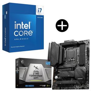 Intel Corei7-14700KF CPU + MSI MAG Z790 TOMAHAWK WIFI インテル 700シリーズ マザーボード セット｜aprice