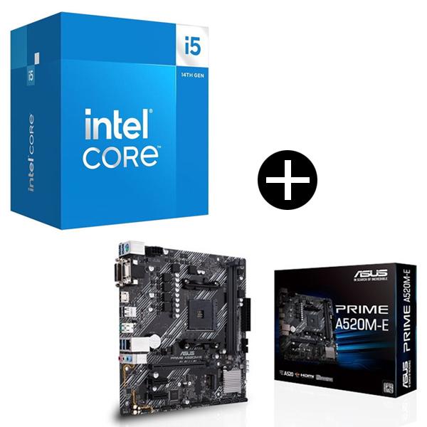 Intel Corei5-14500 CPU + ASUS PRIME A520M-E マザーボード...