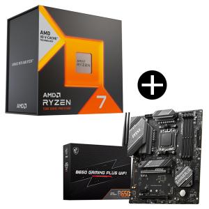 AMD AMD Ryzen7 7800X3D W/O Cooler (8C/16T 4.2Ghz 120W) 100-100000910WOF ゲーミングプロセッサー + MSI B650 GAMING PLUS WIFI マザーボード セット｜aprice