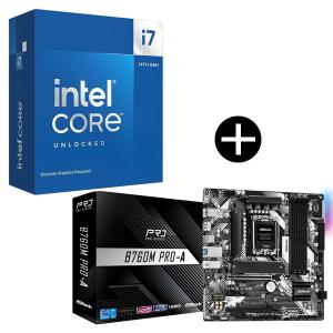 Intel Corei7-14700KF CPU + ASRock B760M Pro-A マザーボード セット｜aprice