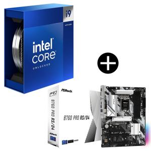 Intel Corei9-14900K CPU + ASRock B760 Pro RS/D4 マザーボード セット｜aprice
