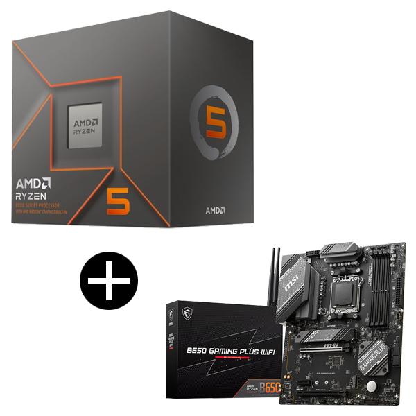 AMD Ryzen 5 8500G BOX With Wraith Stealth Cooler C...