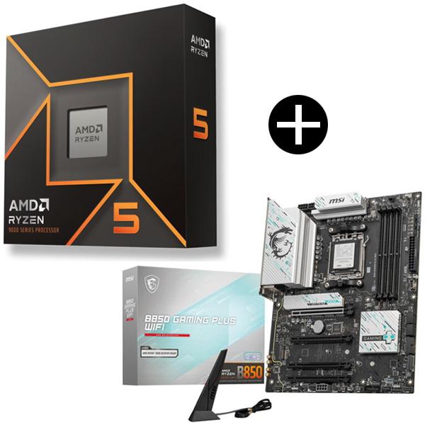 AMD Ryzen 5 9600X W/O Cooler WOF (6C/12T、3.9GHz、65...