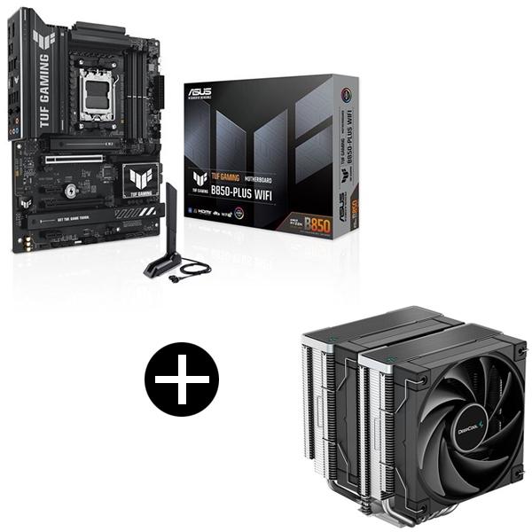 ASUS TUF GAMING B850-PLUS WIFI マザーボード + DEEPCOOL R...