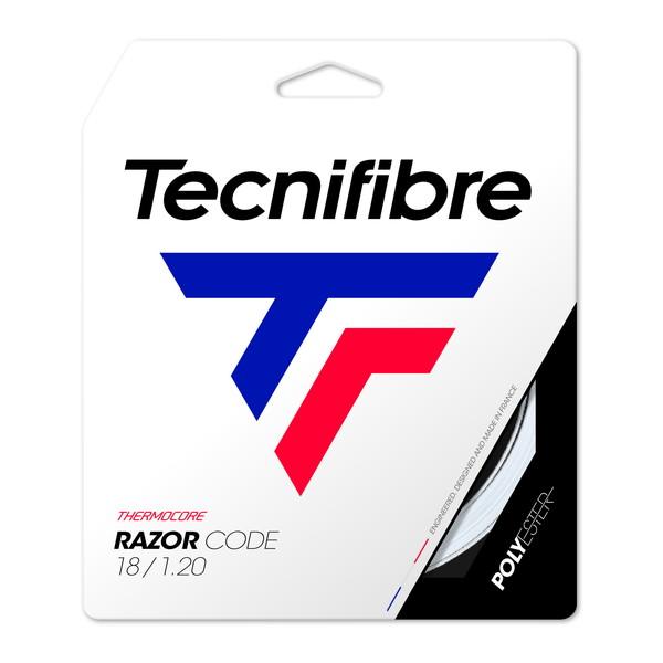 Tecnifibre (テクニファイバー) 硬式テニス用 ガット RAZOR CODE ホワイト 1...